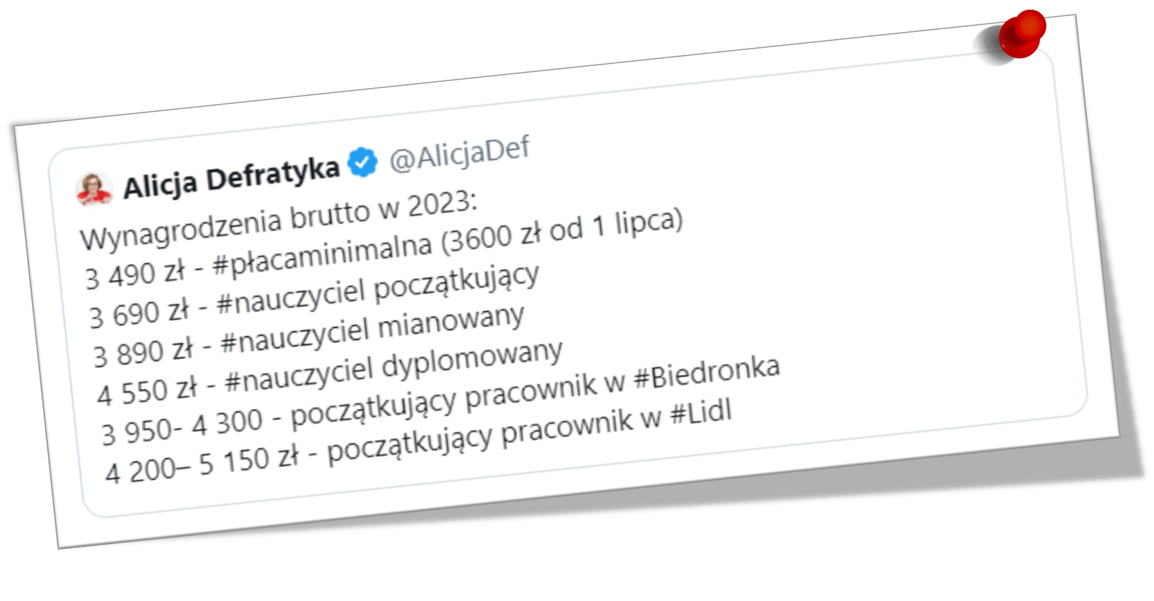 Tyle zarabiamy